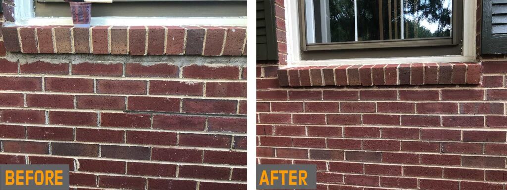 outdoor brick restoration